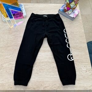 Gucci Men’s Black Jogger Pants! Sz Small